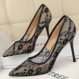 高見え総レースパンプス(3COLORS)AP1014