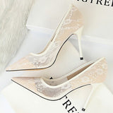 高見え総レースパンプス(3COLORS)AP1014