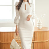 カットデザインワンピース(2COLOR)AO1496