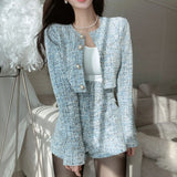 パールボタンお上品セットアップ(3COLOR)AS1316