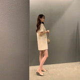 ベーシックツイードワンピース(3COLORS)AO1326