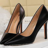 スタッズモチーフクールパンプス(2COLORS)AP1015