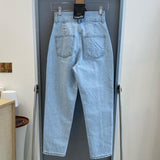 ハイウエストカラーデニム(2COLORS)AB1128