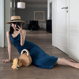 ドレープキャミワンピース(2COLORS)AO1355