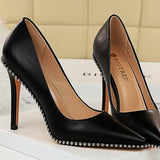 スタッズモチーフクールパンプス(2COLORS)AP1015