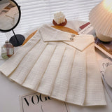 ツイードプリーツスカート(3COLOR)AB1167