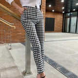 ギンガムチェックタイトパンツAB1139