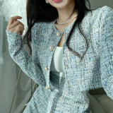 パールボタンお上品セットアップ(3COLOR)AS1316