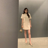 ベーシックツイードワンピース(3COLORS)AO1326