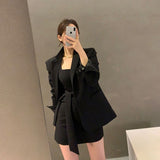 ジャケットセットミニワンピース(3COLORS)AS1222