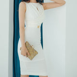 バストオープンシンプルワンピース(2COLORS)AO1322