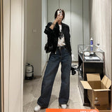 ツイードきれいめブルゾン(2COLOR)AJ1120