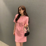 ベーシックツイードワンピース(3COLORS)AO1326