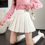 ツイードプリーツスカート(3COLOR)AB1167