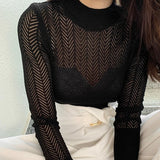 切り替えメッシュニット(2COLORS)AT1192