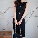 バストオープンシンプルワンピース(2COLORS)AO1322