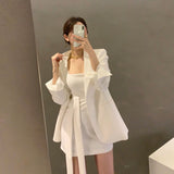 ジャケットセットミニワンピース(3COLORS)AS1222