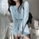 パールボタンお上品セットアップ(3COLOR)AS1316