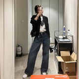 ツイードきれいめブルゾン(2COLOR)AJ1120