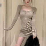 リブデザインタイトセットアップ(2COLOR)AS1310