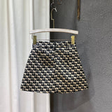 モダン柄スコートAB1166