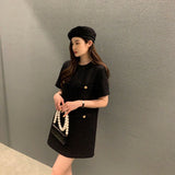 ベーシックツイードワンピース(3COLORS)AO1326