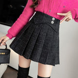 ツイードプリーツスカート(3COLOR)AB1167