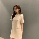 ベーシックツイードワンピース(3COLORS)AO1326