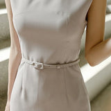 清楚ノースリーブワンピースAO1495