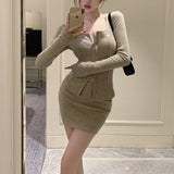 リブデザインタイトセットアップ(2COLOR)AS1310