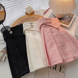 ツイードプリーツスカート(3COLOR)AB1167