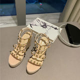 スタッズウェッジサンダル(2COLORS)AP1023