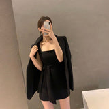 ジャケットセットミニワンピース(3COLORS)AS1222