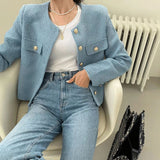 ビタミンカラーノーカラージャケット(2COLOR)AJ1118