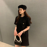 ベーシックツイードワンピース(3COLORS)AO1326