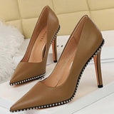 スタッズモチーフクールパンプス(2COLORS)AP1015