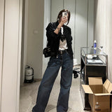 ツイードきれいめブルゾン(2COLOR)AJ1120