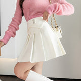 ツイードプリーツスカート(3COLOR)AB1167