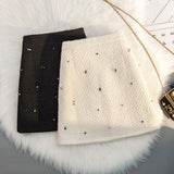 カラービジューツイードスカート(2COLOR)AB1170