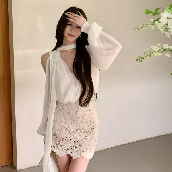 Duccia Grimani シルクシフォントップス　他2点　セットアップ セットアップ – SNACC