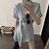 ウエストマークシャツセットアップ（３COLOR）AS1611