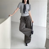 ドットスカーフタイカットソー（2COLOR）AT1409