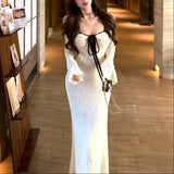 モノトーンロングワンピースAO1850