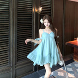 エアリーフリルAラインワンピースAO1849