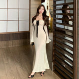 モノトーンロングワンピースAO1850