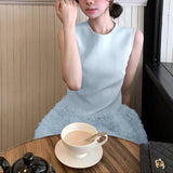 チュールノースリーブワンピース（4COLOR）AO1756