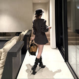 ダブルブレストジャケットセットアップAS1685