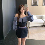 シャツコンビネーションセットアップAS1719