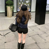 ツイードフーディジャケットAJ1188