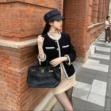 モノトーンノーカラーコートAJ1192